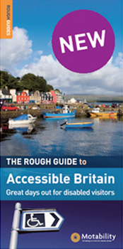 Cover of Rough Guide to Accessible Britain, great days out for disabled visitors