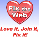 Fix the web logo