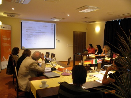 Athena final project meeting image