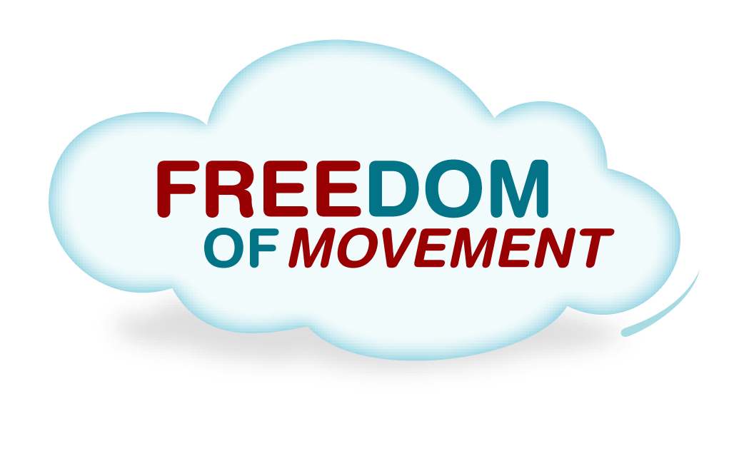 EDF Freedom of Movement campaign logo