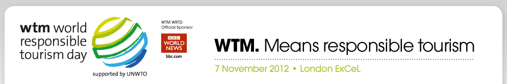 WTM Responsible Tourism Day banner