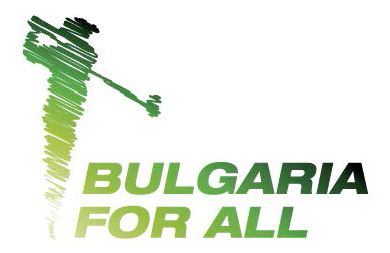 logo of Bulgaria for All golf tournament