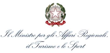 Logo of Italian Ministry of Regional Affairs, Touriusm and Sport