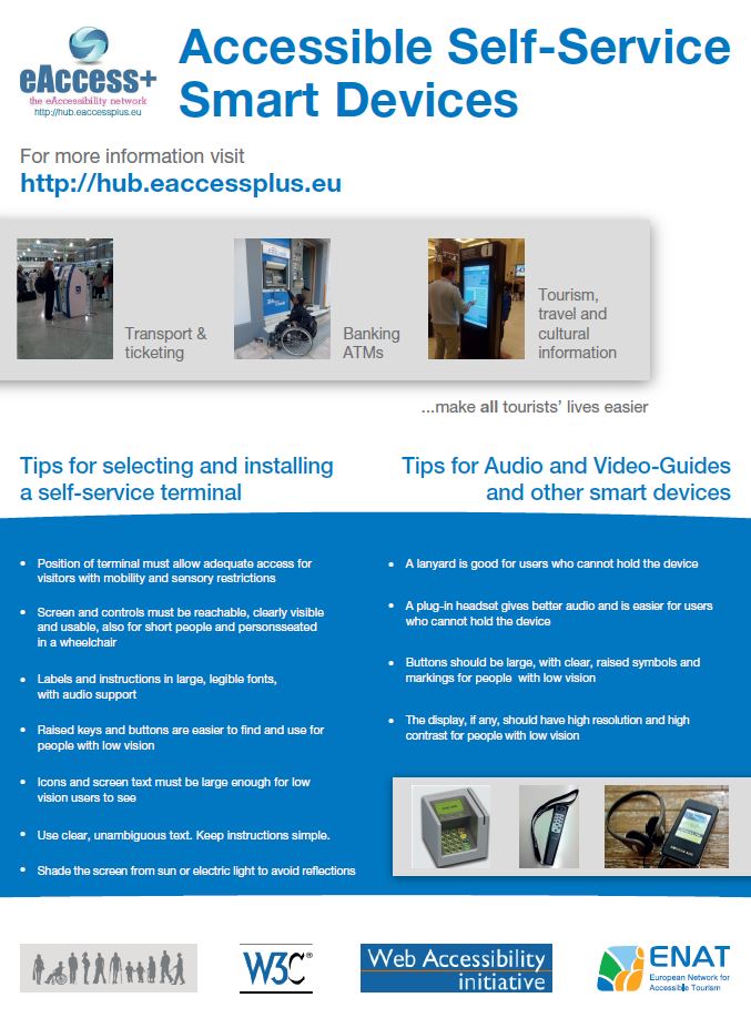 eAccessplus poster Accessible Smart Devices image