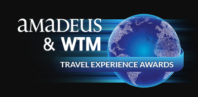 Amadeus and WTM awards logo