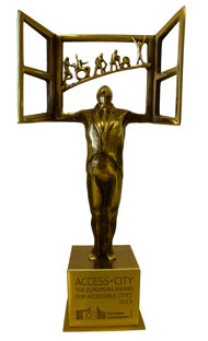 Access City Award statuette