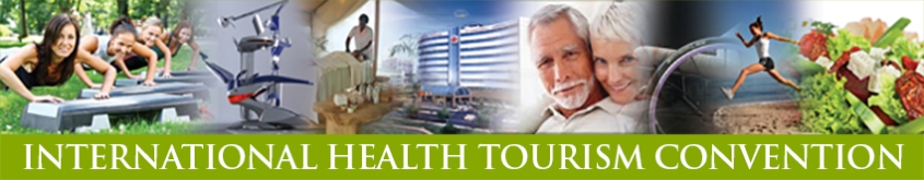 International Health Tourism Convention banner, 11 to 14 March 2015 