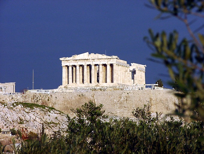 Athens Acropolis view