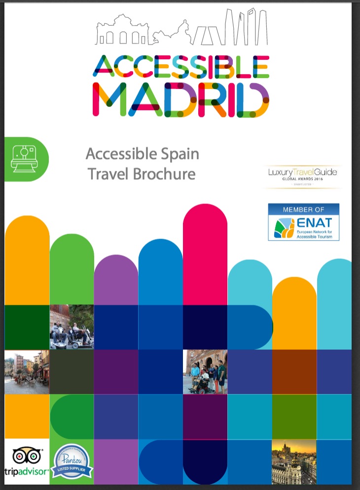 Accessible Travel Spain 2016 Brochure Cover page