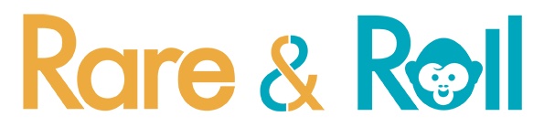 Rare and Roll logo