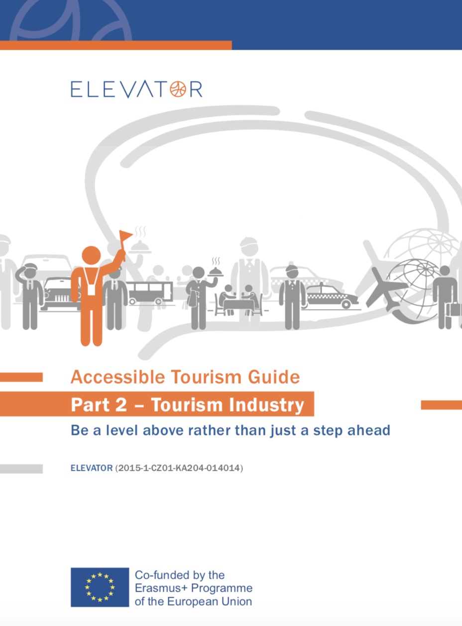 Cover page Accessible Tourism Guide - Industry