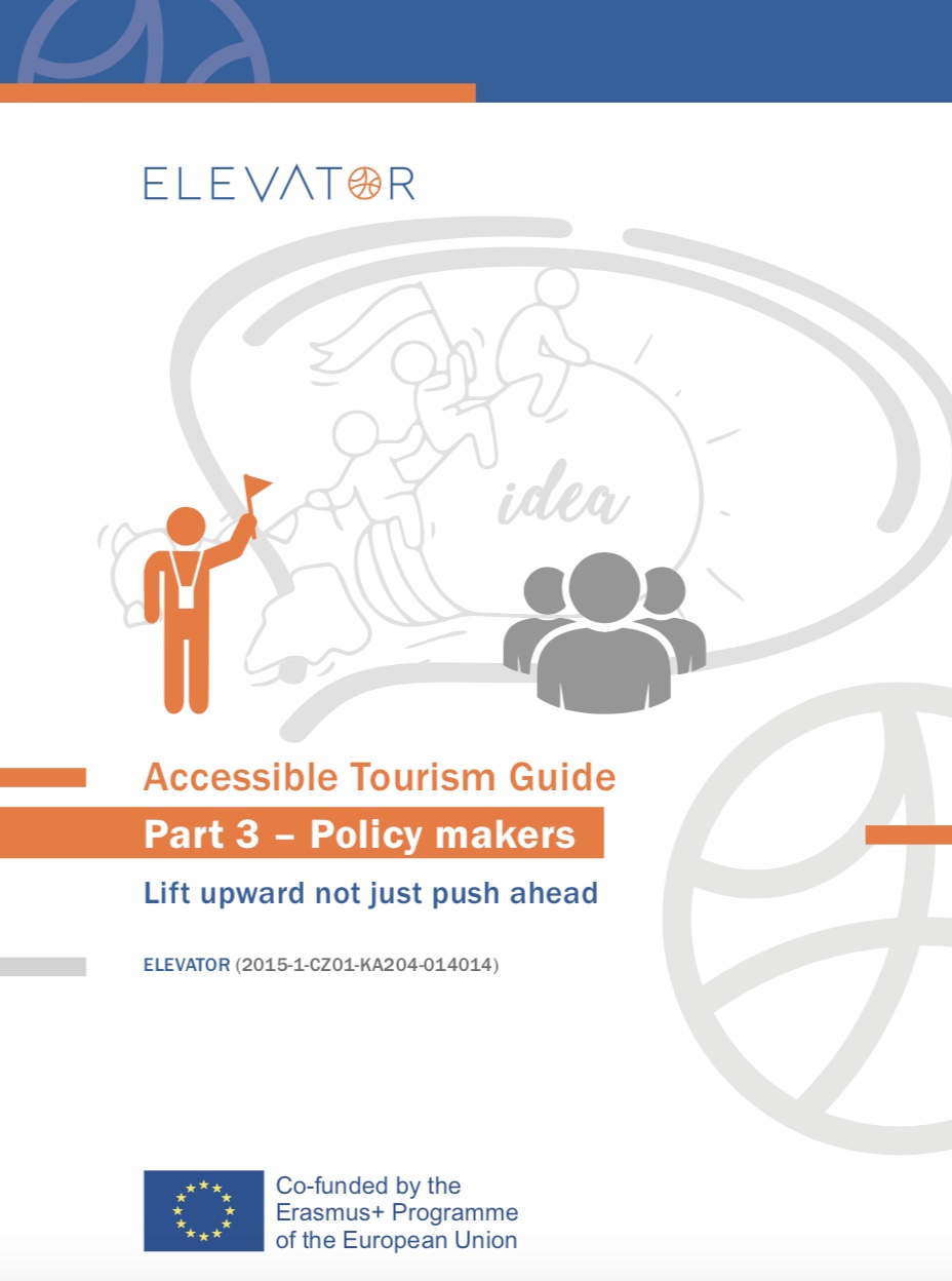 Cover page Accessible Tourism Guide for Policy Makers