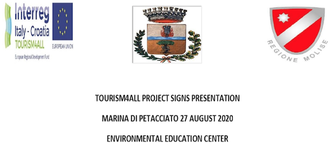 Banner Presentation of tourism signage 
