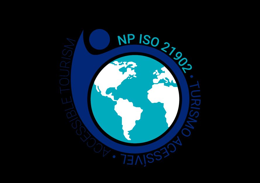 Label of the Portugal national Accessible Tourism for All Certificate based on NP ISO 21902:2022