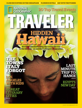 National Geographic Traveler Cover, September 2011 