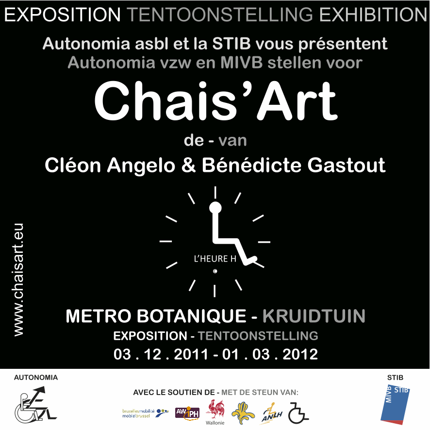 POster for Chais'Art Expo, Brussels 