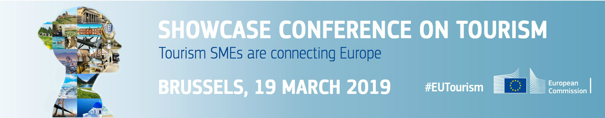 EU Tourism Showcase conference banner 2019