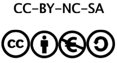 Collective Commons Copyright Logo CC-BY-NC-SA