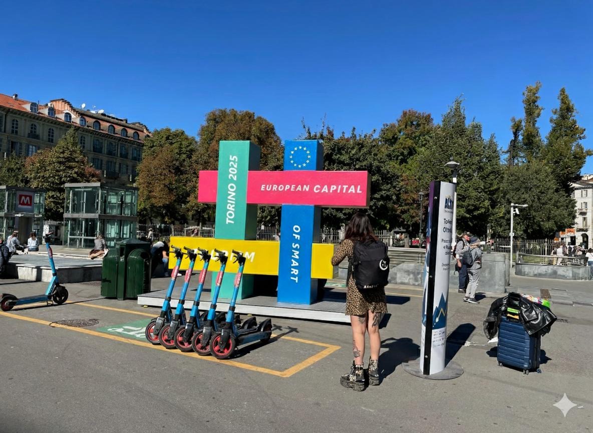 Torino Smart City Award Sculpture. Photo by Selvakumar Ramachandran.