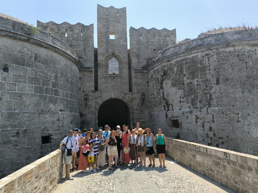 The Tourism for Everyone Association visited the Aegean islands of Rhodes, Leros and Samos on a cruise with 550 passengers.